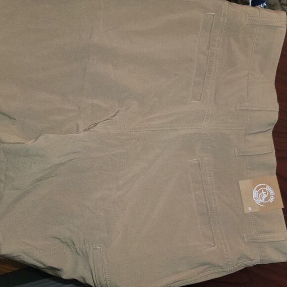 Men's Panama Jack Hybrid Shorts NEW 32W Tan *Stretch, Quick-Dry Easy Care Chino - Picture 10 of 16